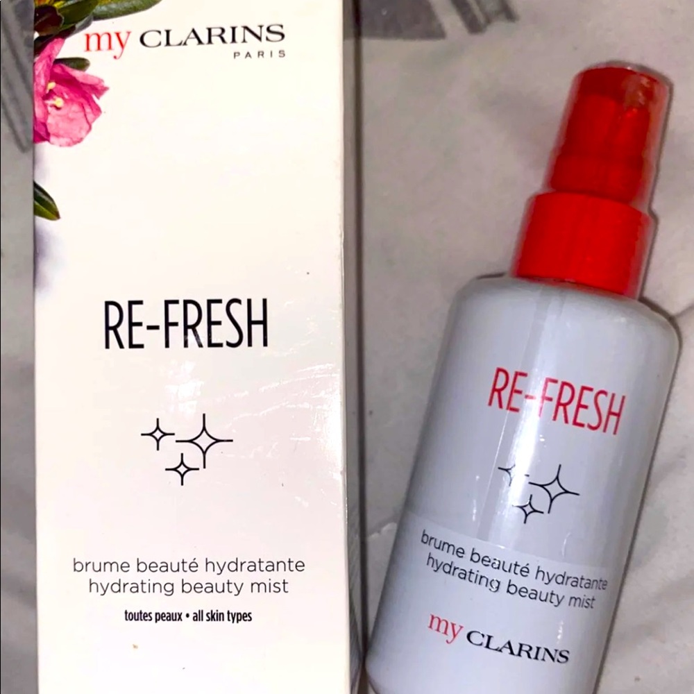 My Clarins Re-fresh hydrating beauty mist